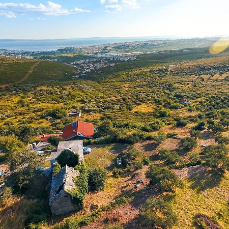 Vila Olive Garden House In Zrnovnica With A View & Bbq Exteriér fotografie