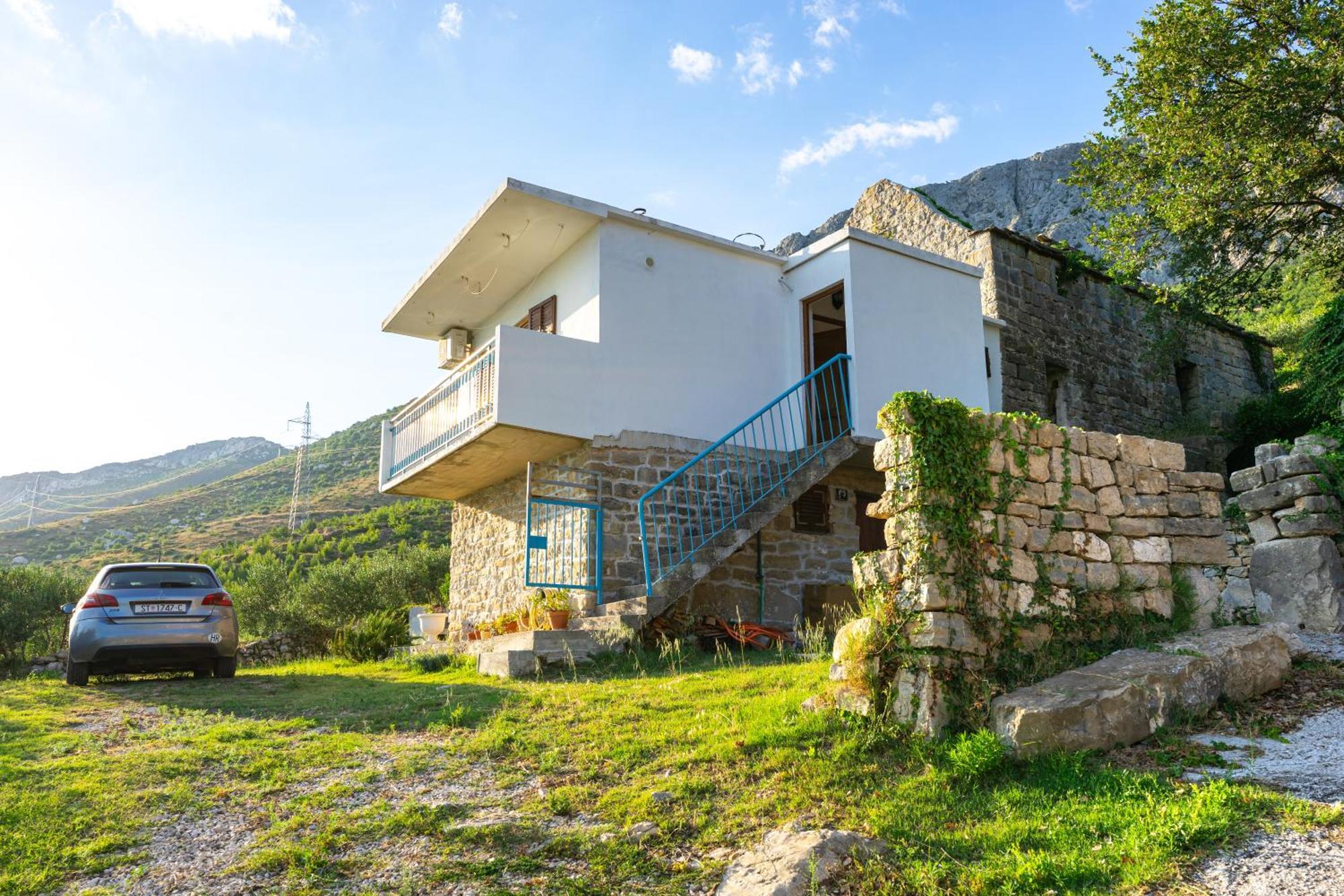 Vila Olive Garden House In Zrnovnica With A View & Bbq Exteriér fotografie