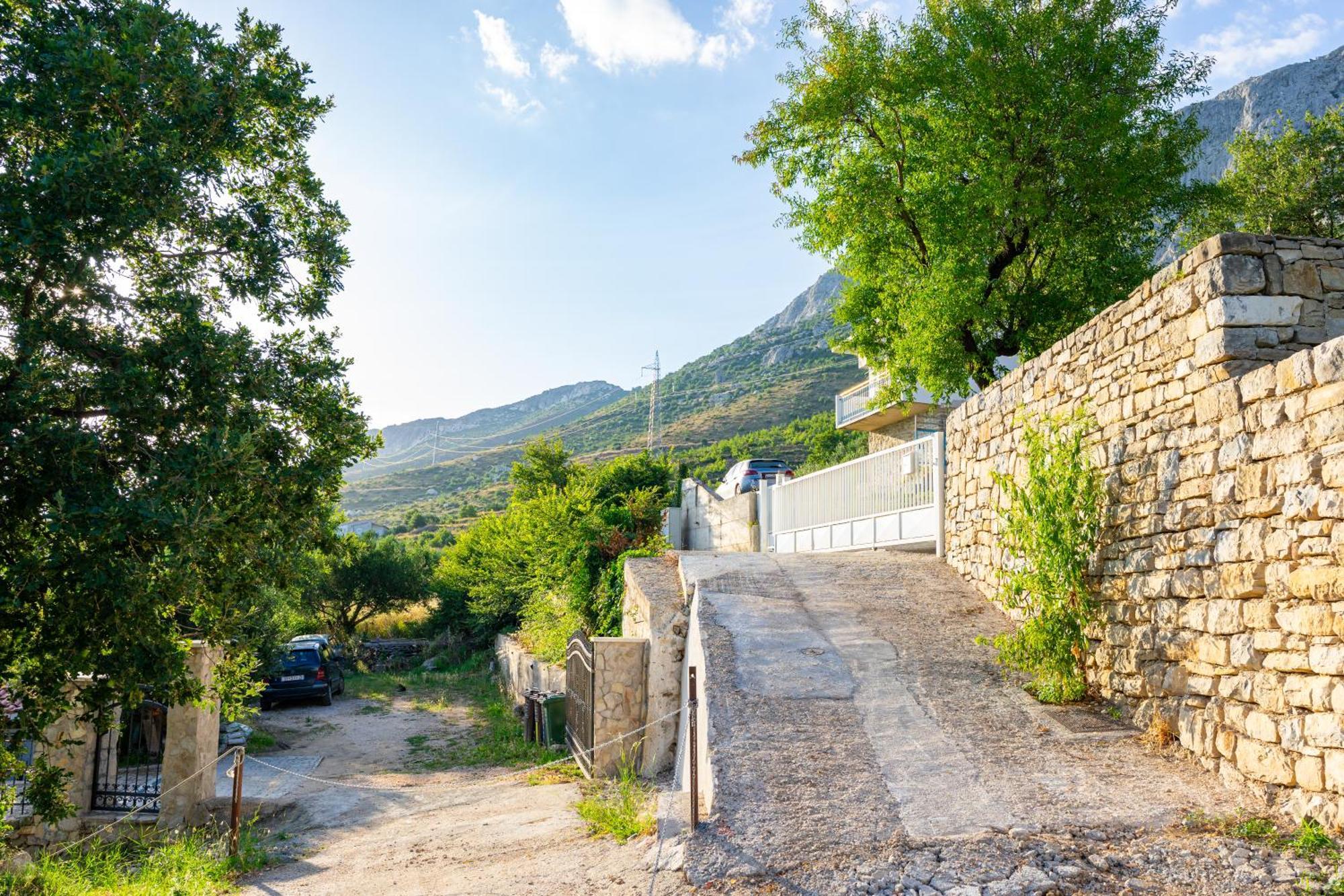 Vila Olive Garden House In Zrnovnica With A View & Bbq Exteriér fotografie